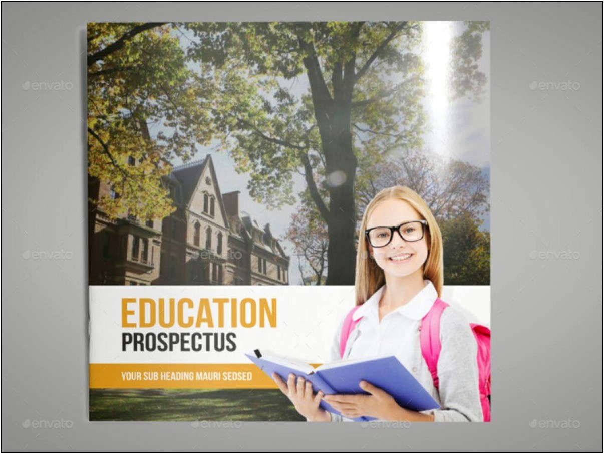 Education Brochure Templates Psd Free Download