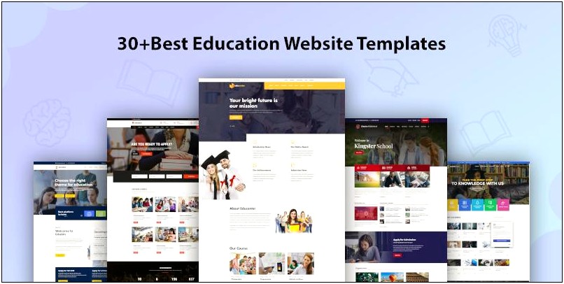 Education Responsive Web Templates Free Download