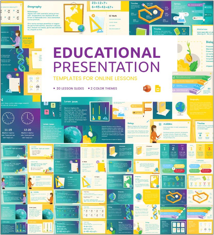 Educational Technology Ppt Templates Free Download