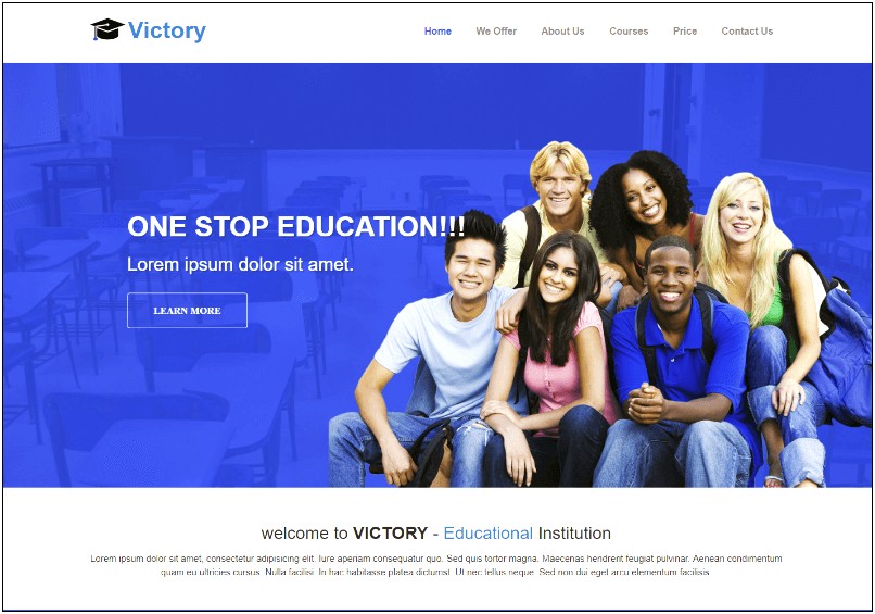 Eduhome Education Html Template Free Download