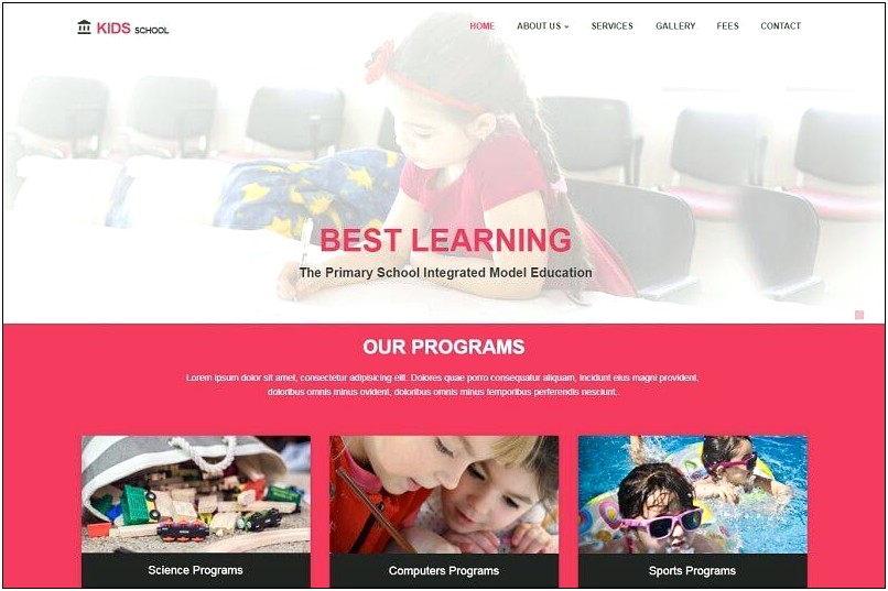 Edulearn Education Education Html Template Free Download