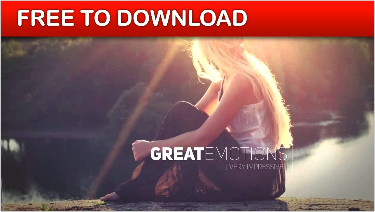 Elegant Slideshow After Effects Template Free