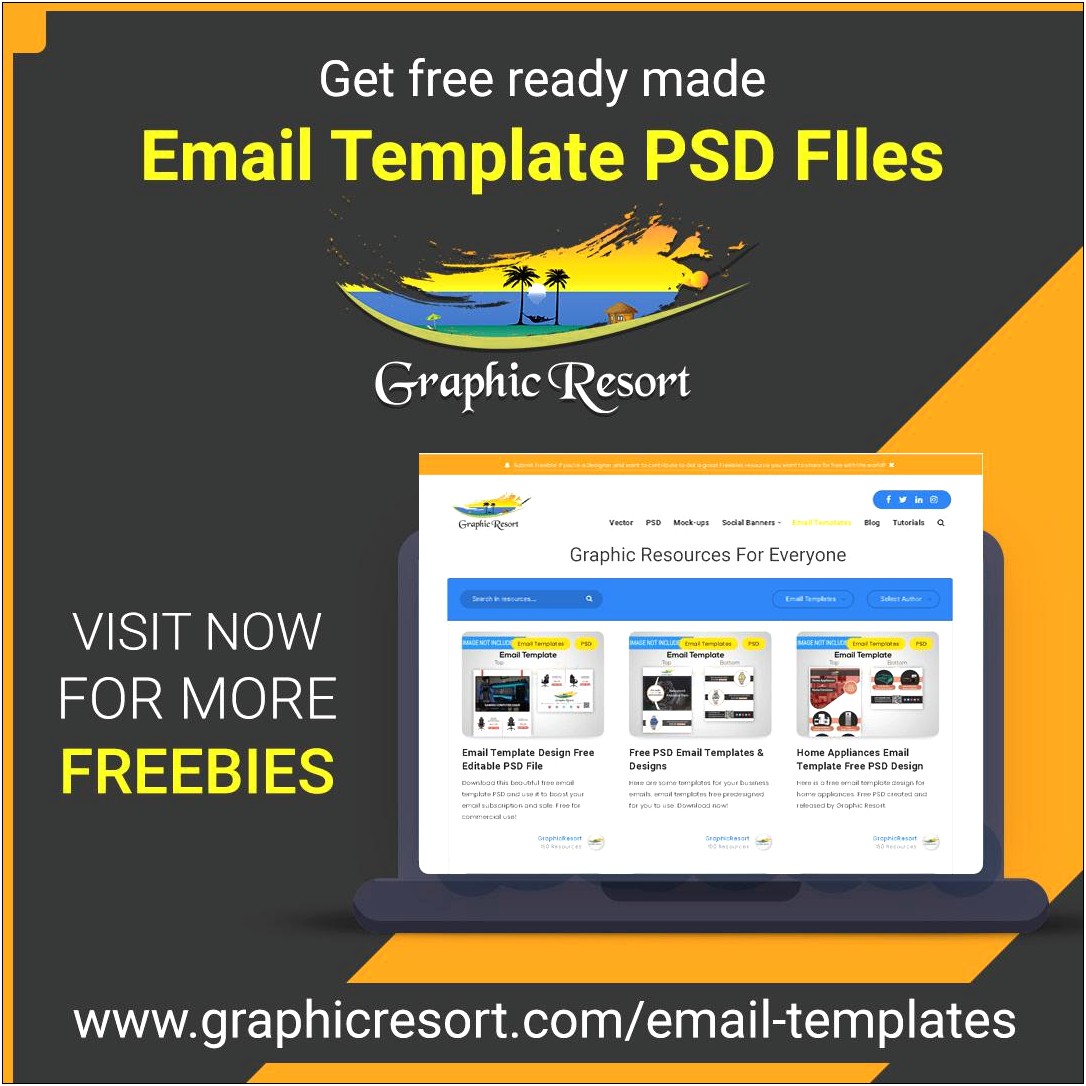 Email Newsletter Templates Psd Free Download