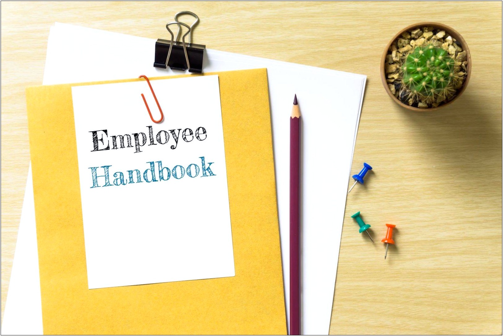 Employee Handbooks For Restaurants Free Template