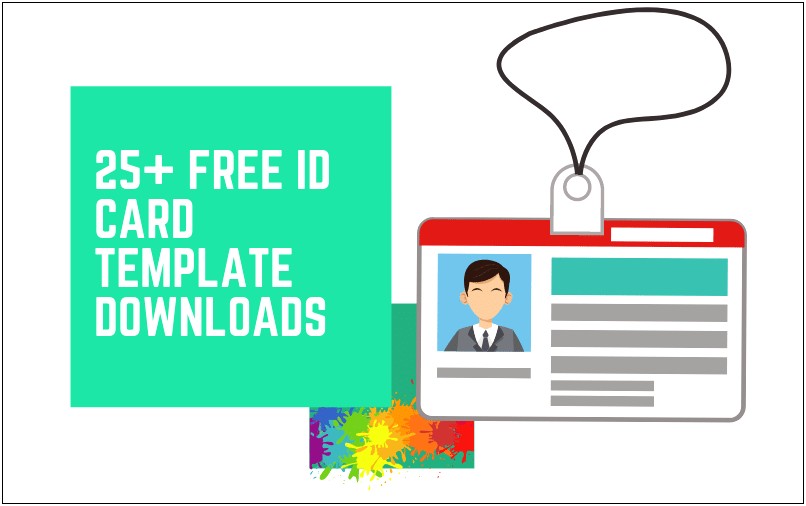 Employee Id Card Template Microsoft Word Free Download