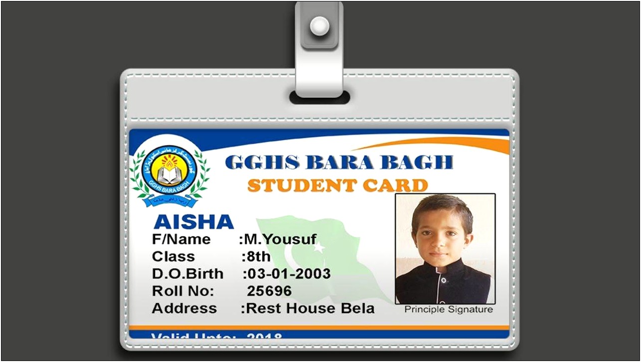 Employee Id Card Template Photoshop Free Download