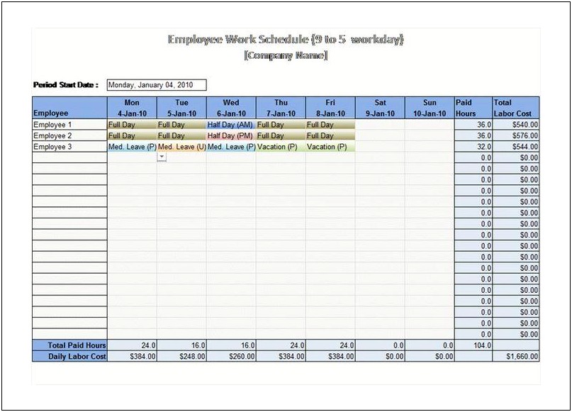 monthly-employee-schedule-template-excel-beautiful-8-monthly-employee