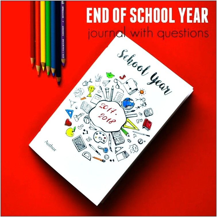 End Of The School Year Program Free Template