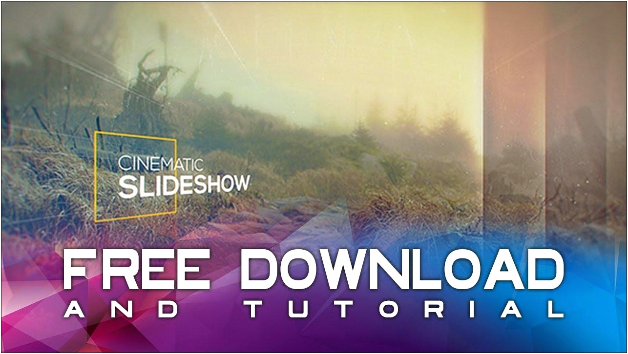 Epic Slideshow After Effects Template Free Download