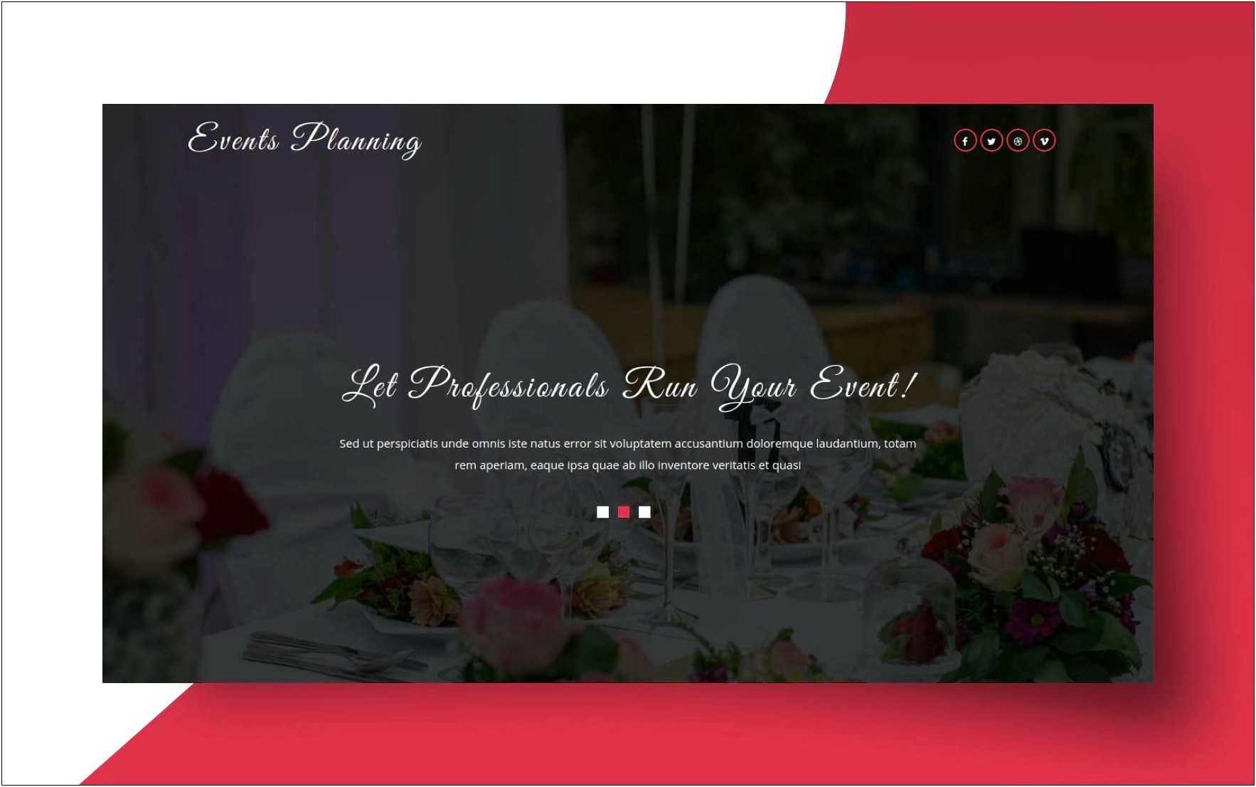 Event Management Bootstrap Templates Free Download