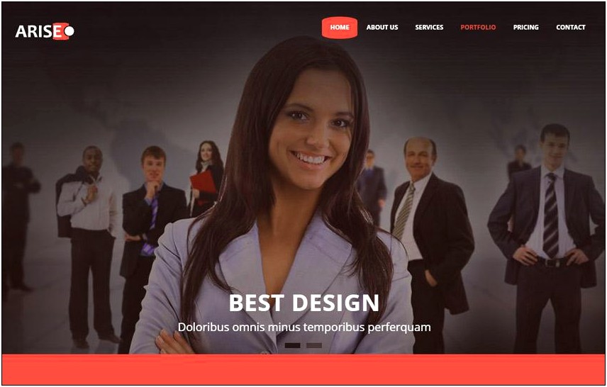 Event Management Web Template Free Download