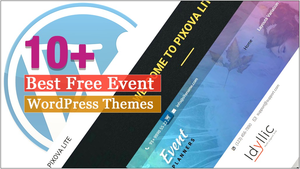 Event Management Wordpress Template Free Download