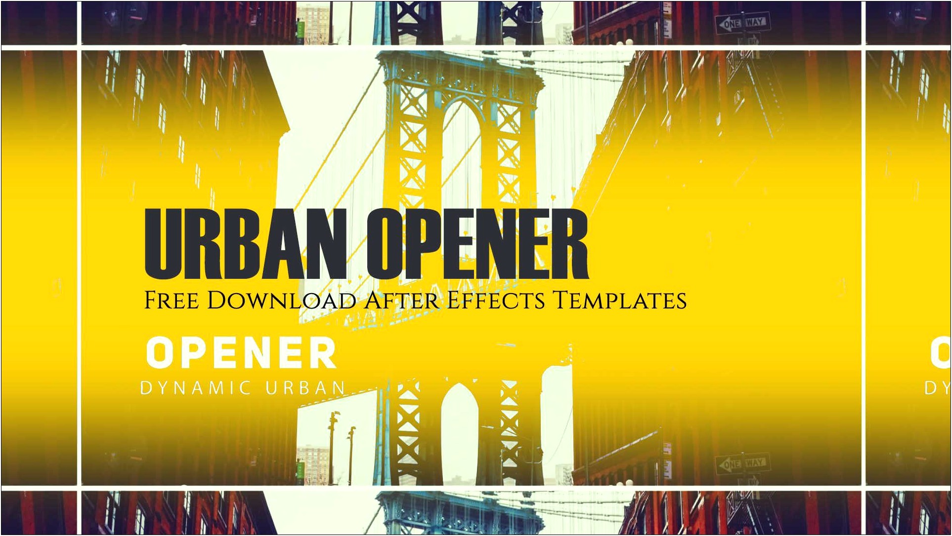 Event Opener After Effects Template Free