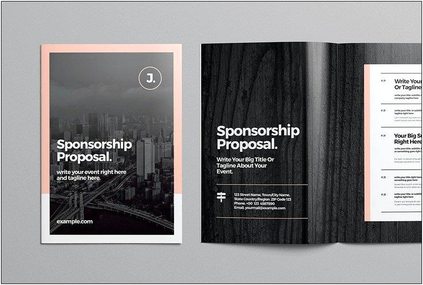 Event Sponsorship Proposal Template Free Word