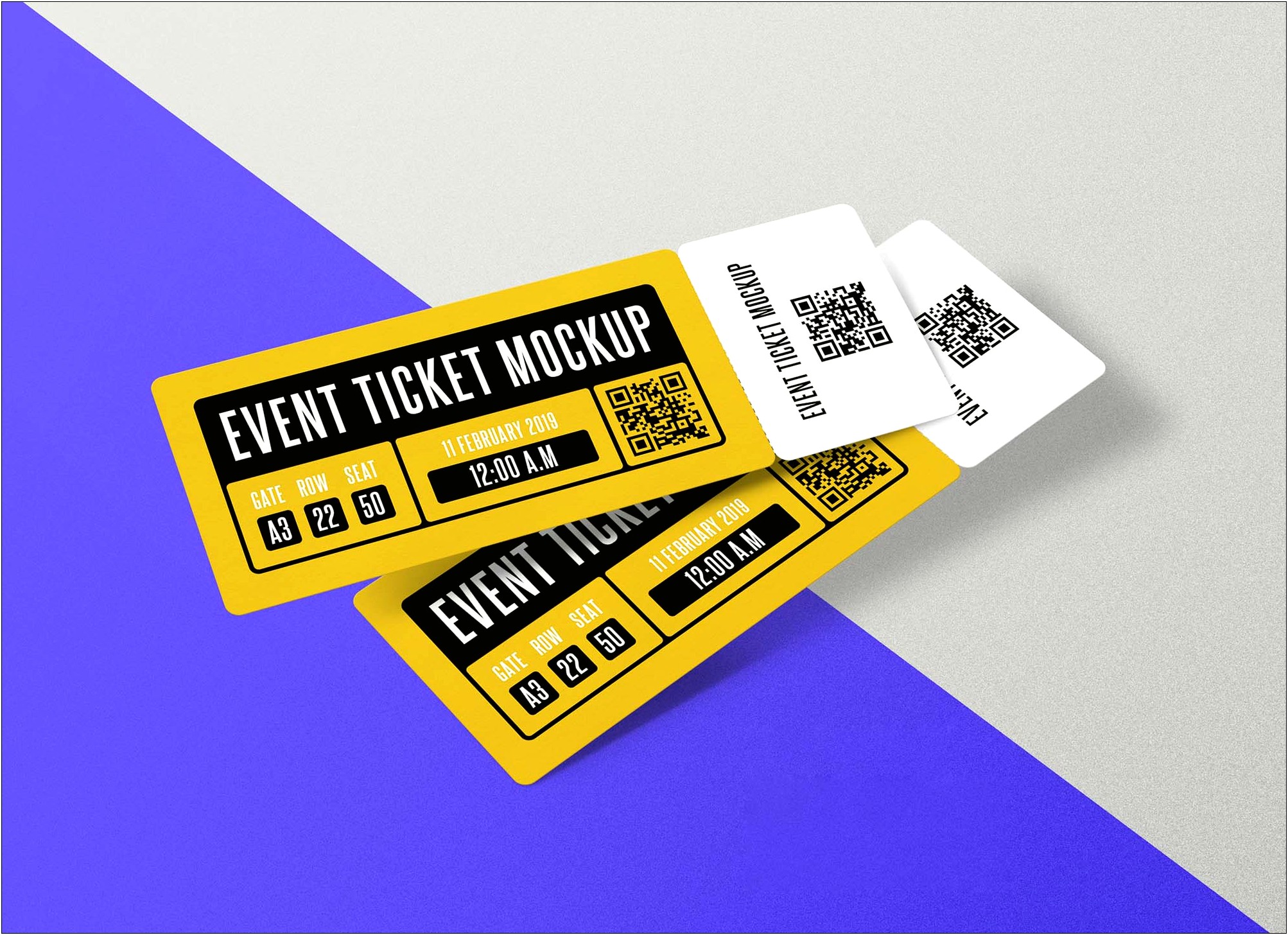 Event Ticket Template Psd Free Download
