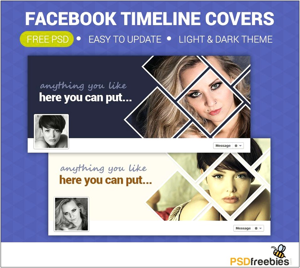 Facebook Cover Photo Template Psd 2018 Free Download