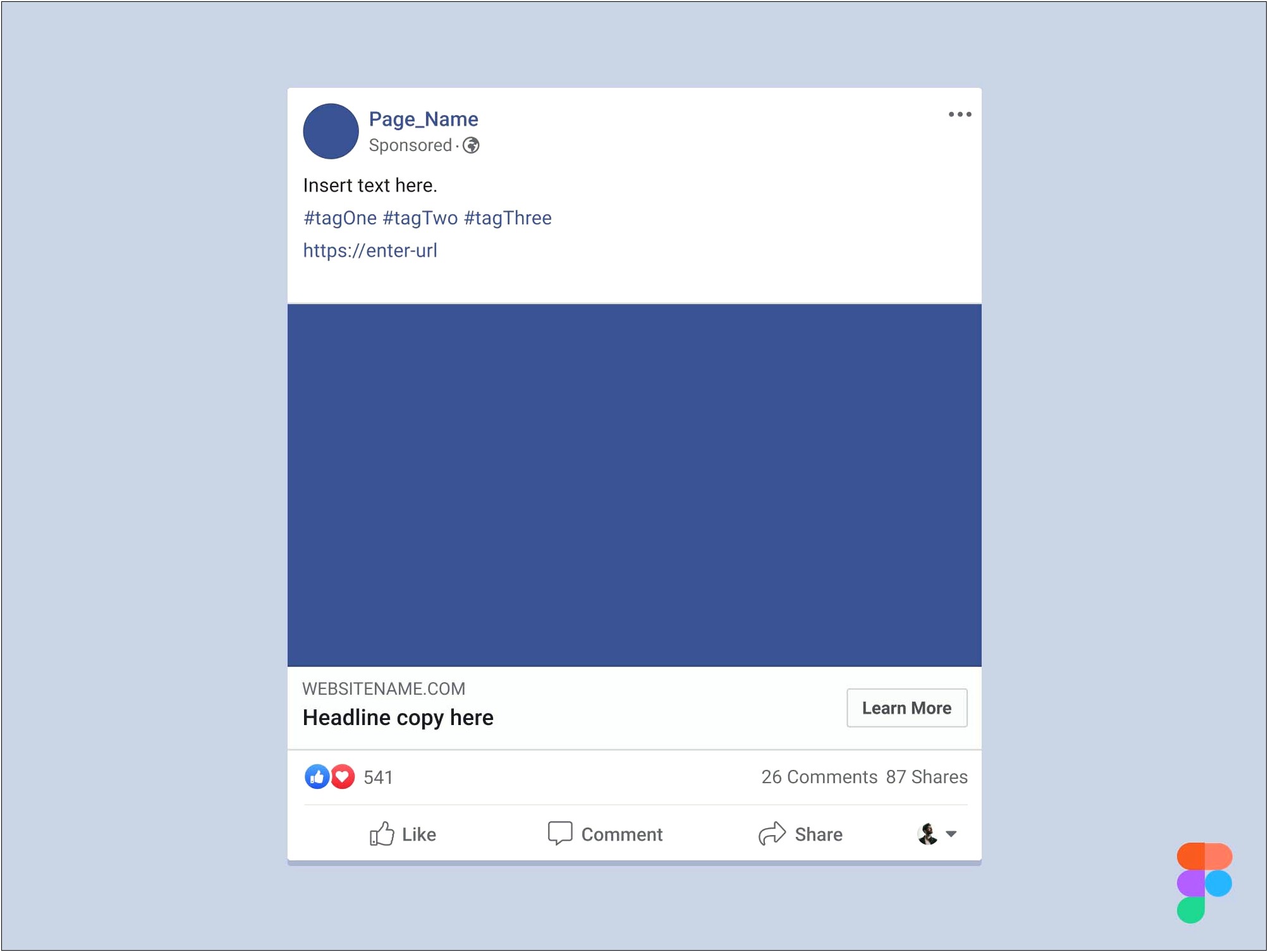 Facebook Fan Page Template Free Download