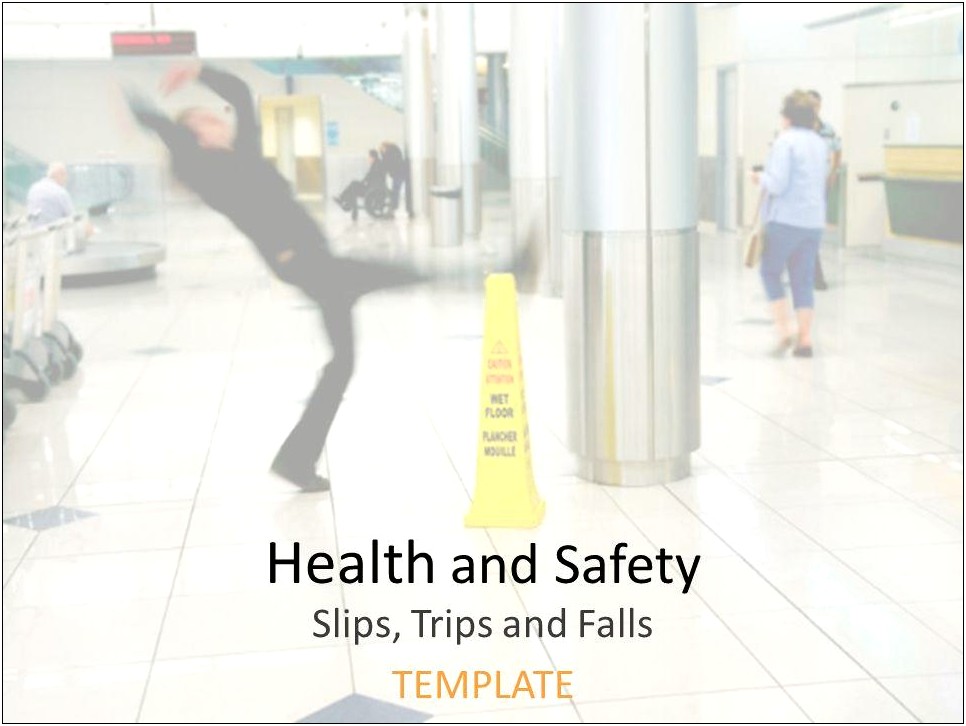 Fall Prevention Powerpoint Templates Free Download