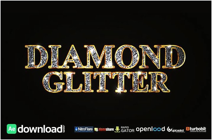 Fashion Glitter After Effects Template Free