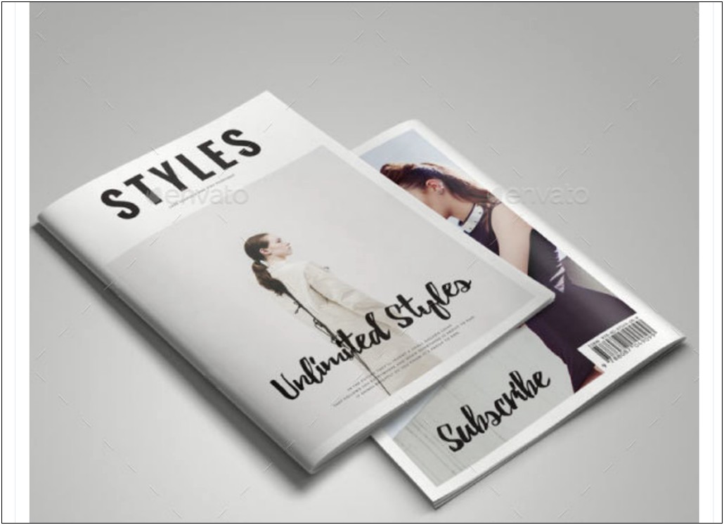 Fashion Magazine Psd Template Free Download