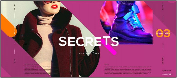 Fashion Slideshow After Effects Template Free