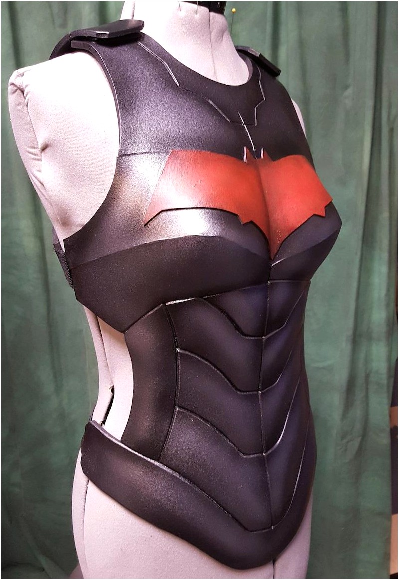 Female Corset From Foam Free Printable Template