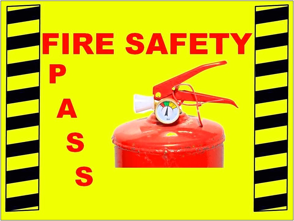 Fire Safety Policy And Procedures Template Free