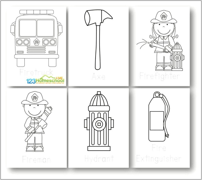 Fire Safety Templates Free Download For Kids