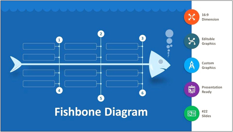 Fishbone Diagram Ppt Template Free Download