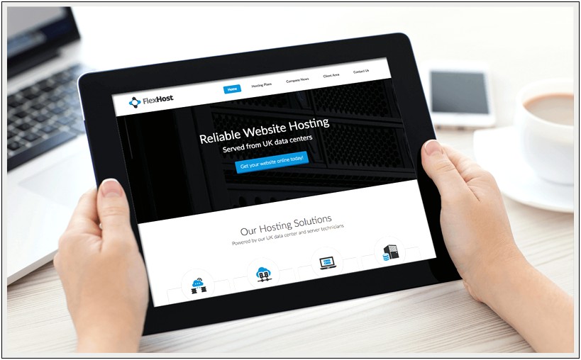 Flathost Responsive Hosting Template With Whmcs Free Download