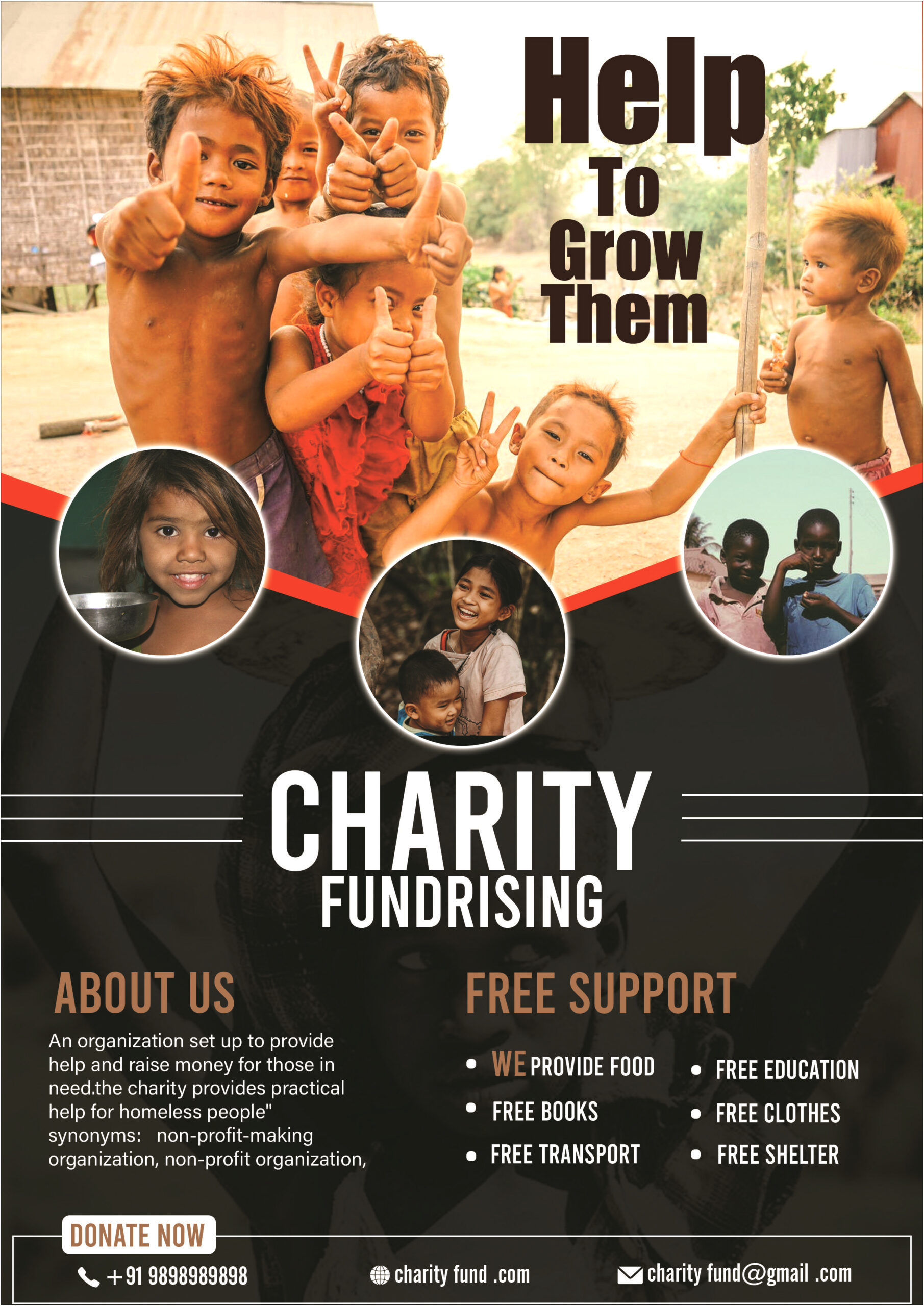 Flyer For Non Profit Template Free