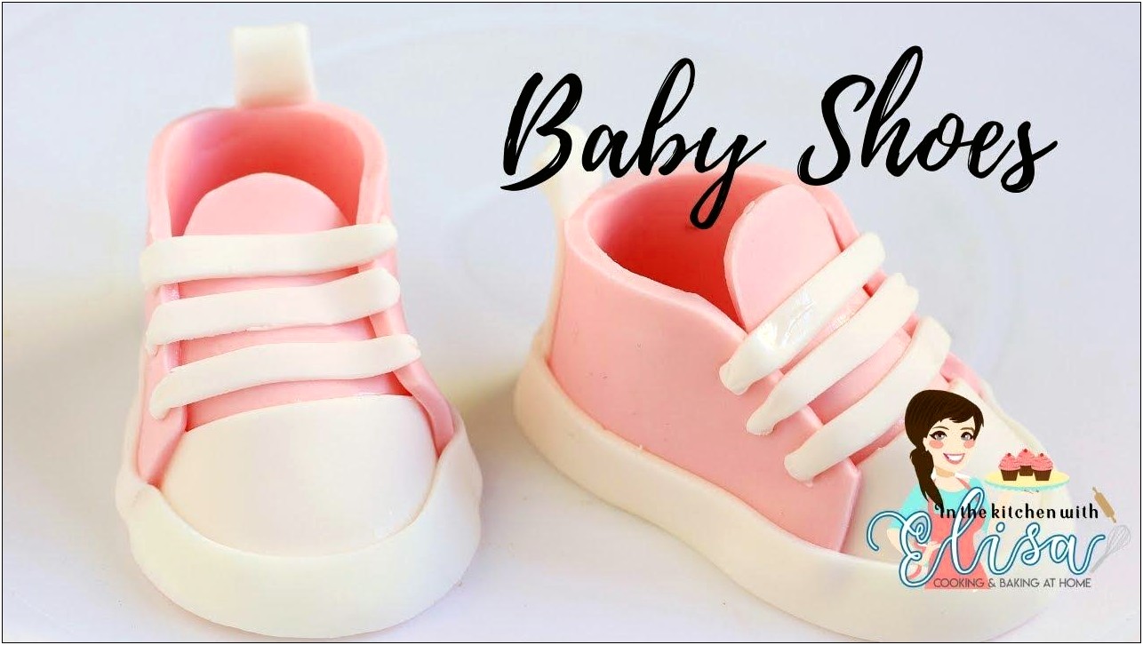 Fondant Baby Shoe Template Free Download