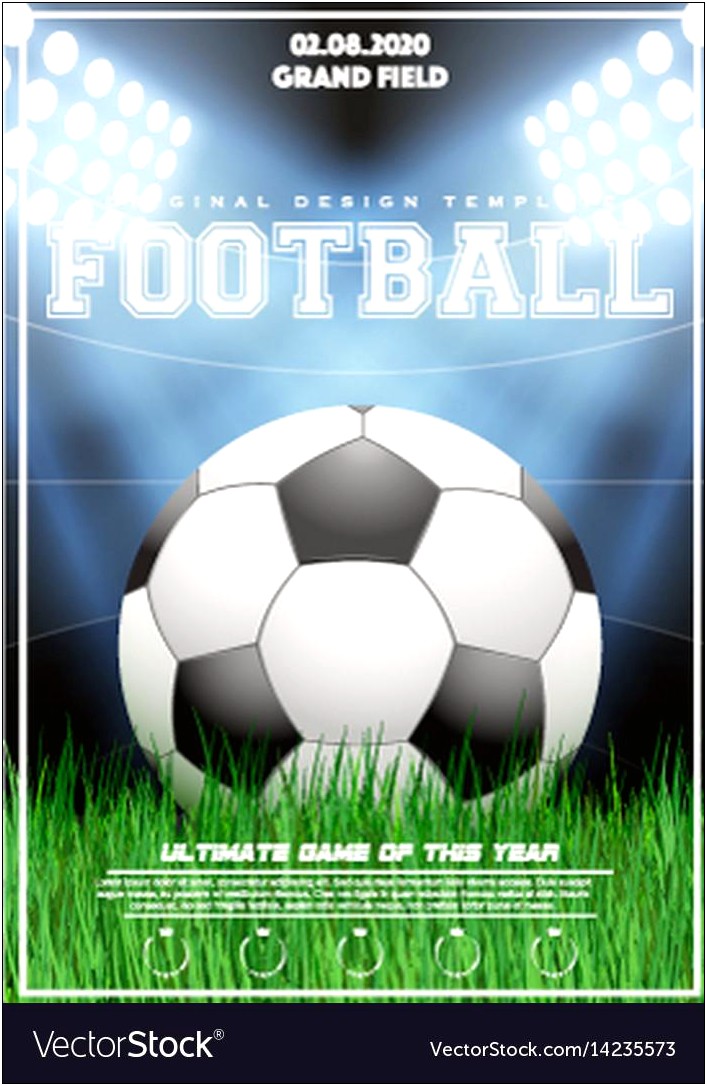 Football Tournament Poster Template Free Download
