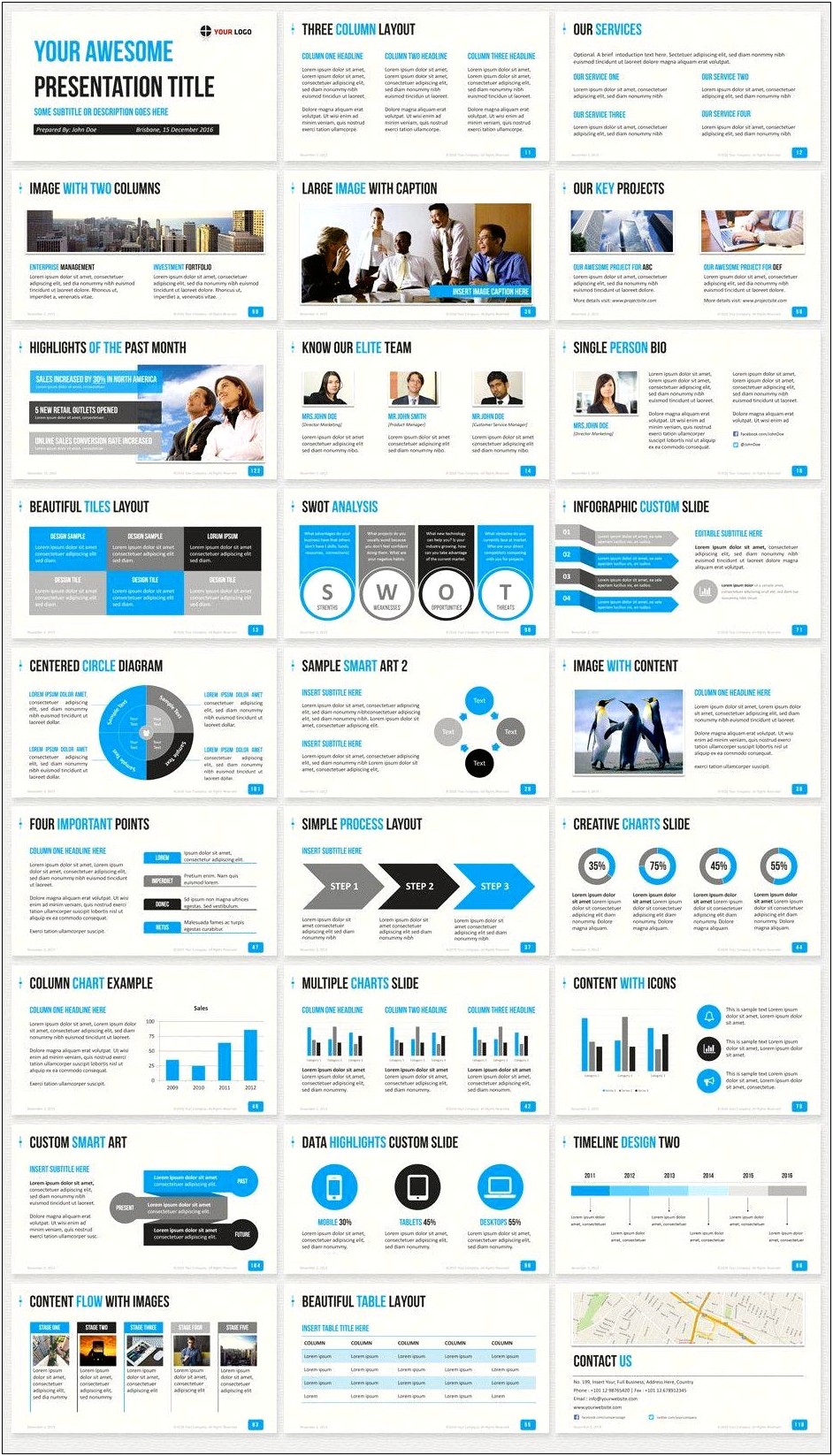 Formal Powerpoint Presentation Templates Free Download