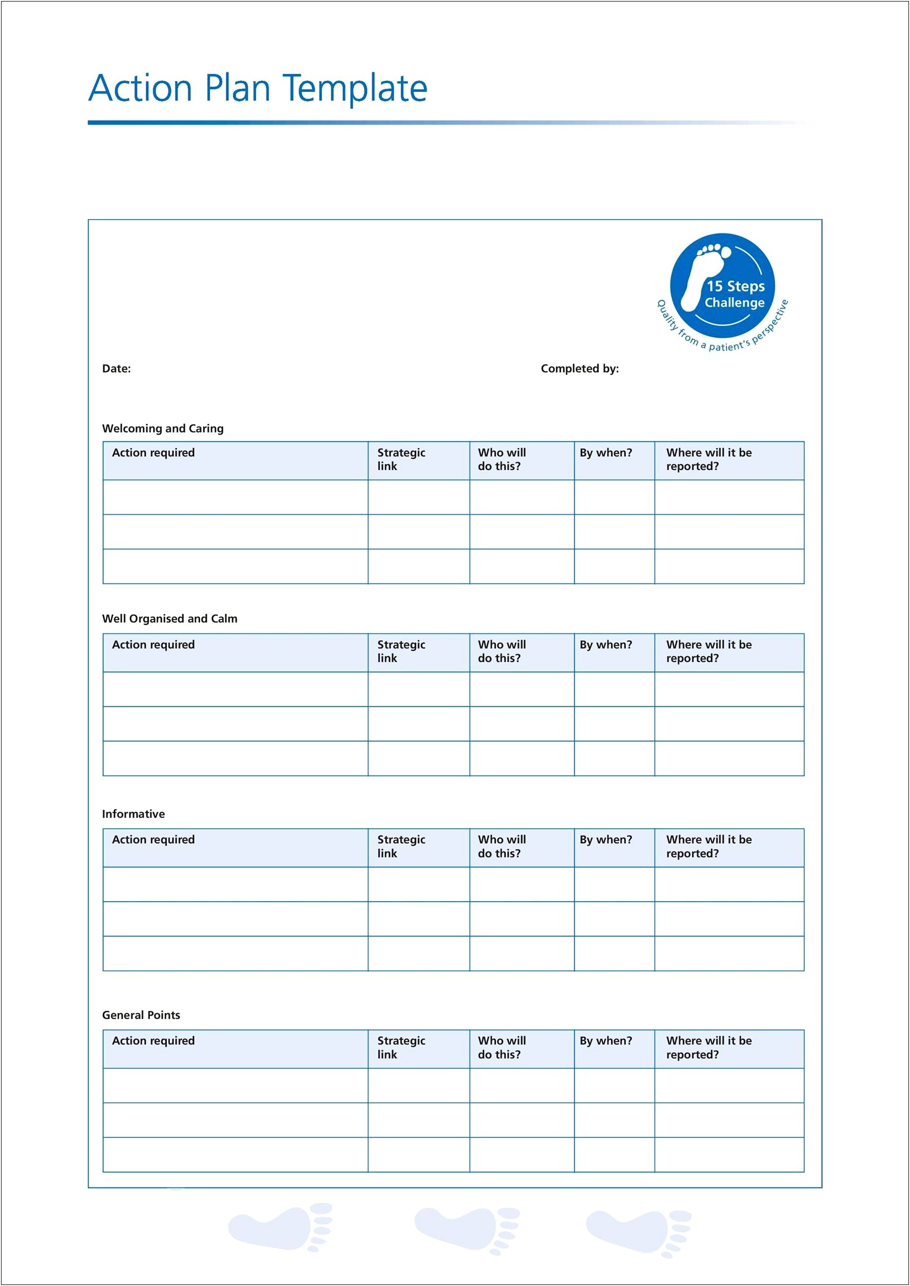 Free 100 Day Business Plan Template