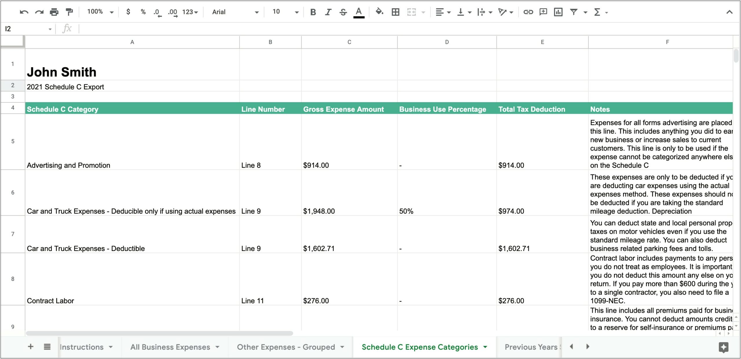 Free 1099 Misc Template For Excel 2018