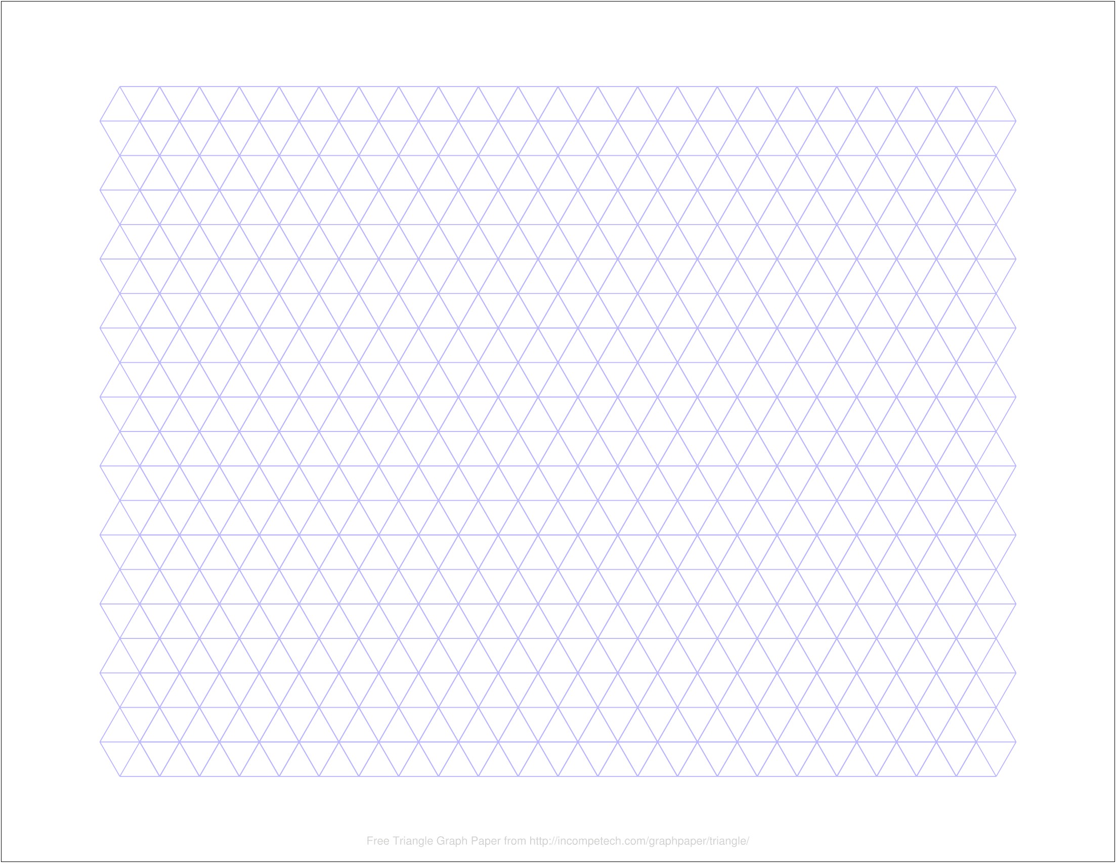 Free 2 Inch Triangle Template Printable