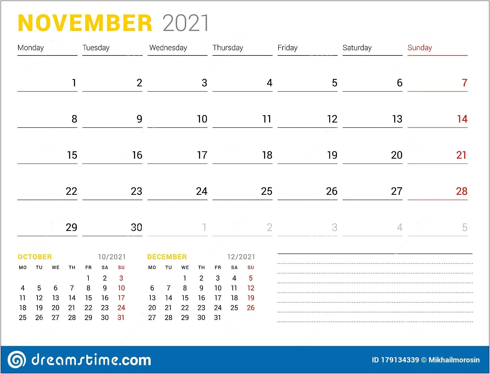 Free 2 Page Monthly Date Free Calendar Template
