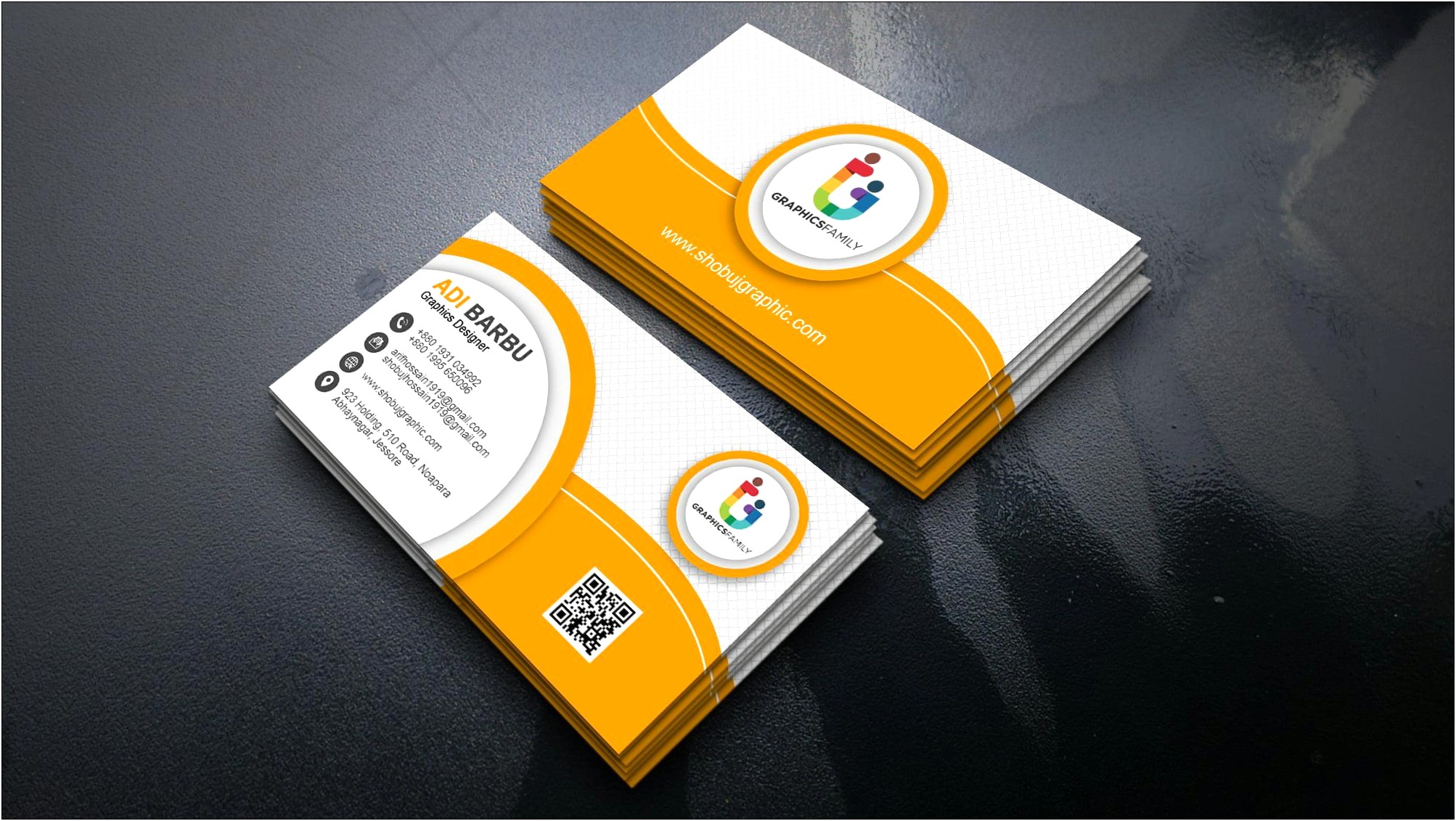 Free 2 Sided Business Card Template