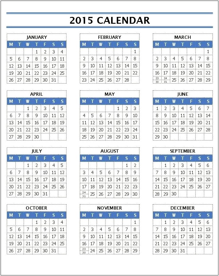 Free 2011 Calendar Template Microsoft Word
