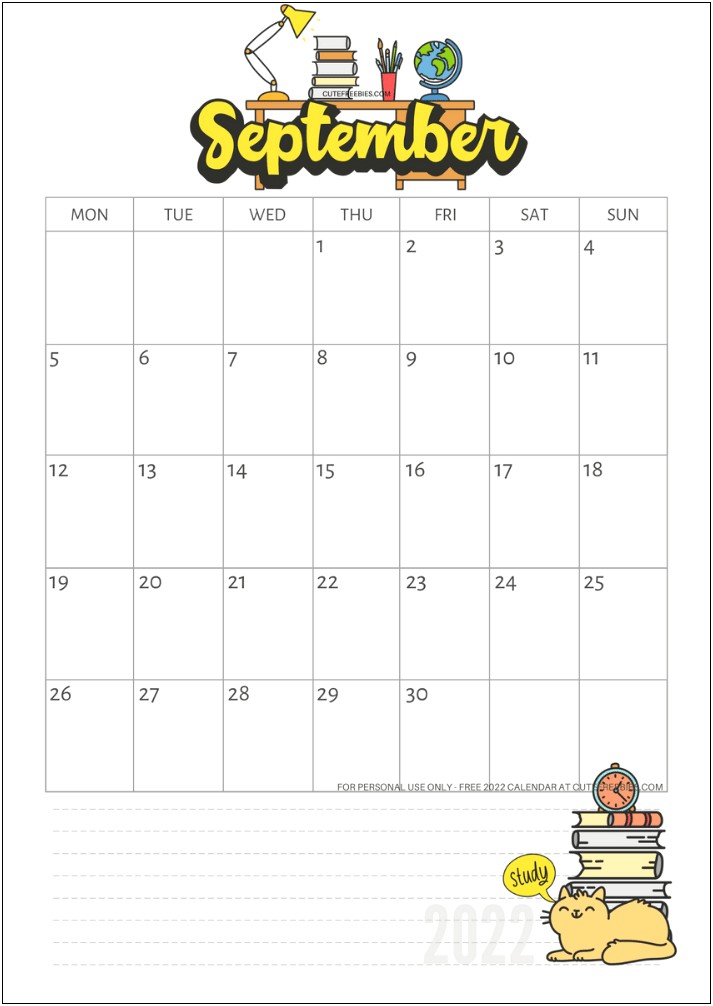 Free 2018 19 School Calendar Template