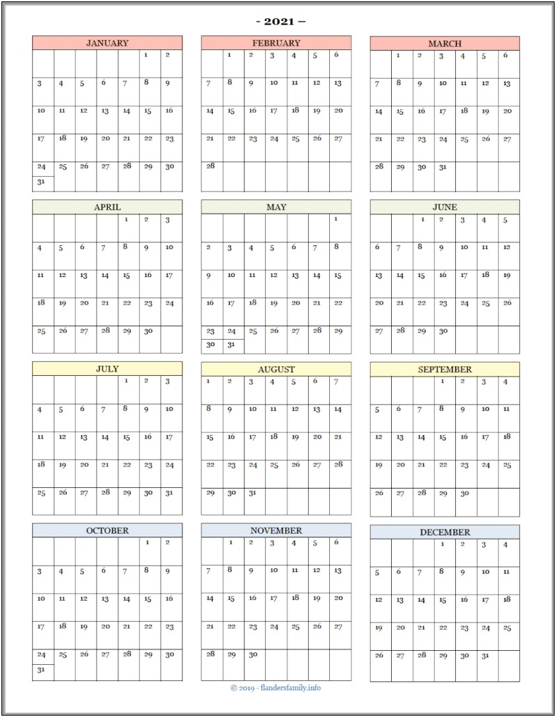 Free 2019 20 School Calendar Template