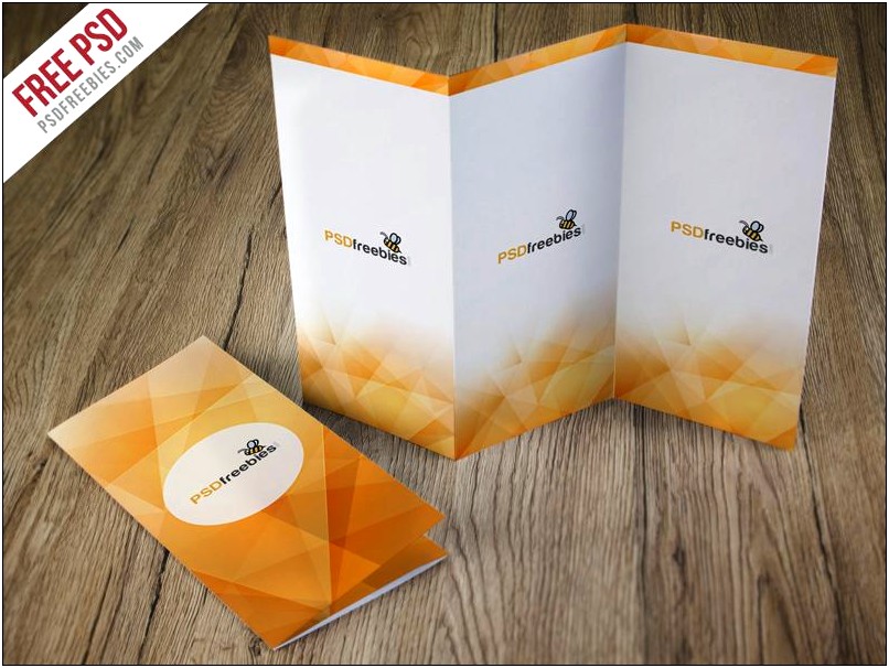 Free 3 Fold Brochure Template Psd