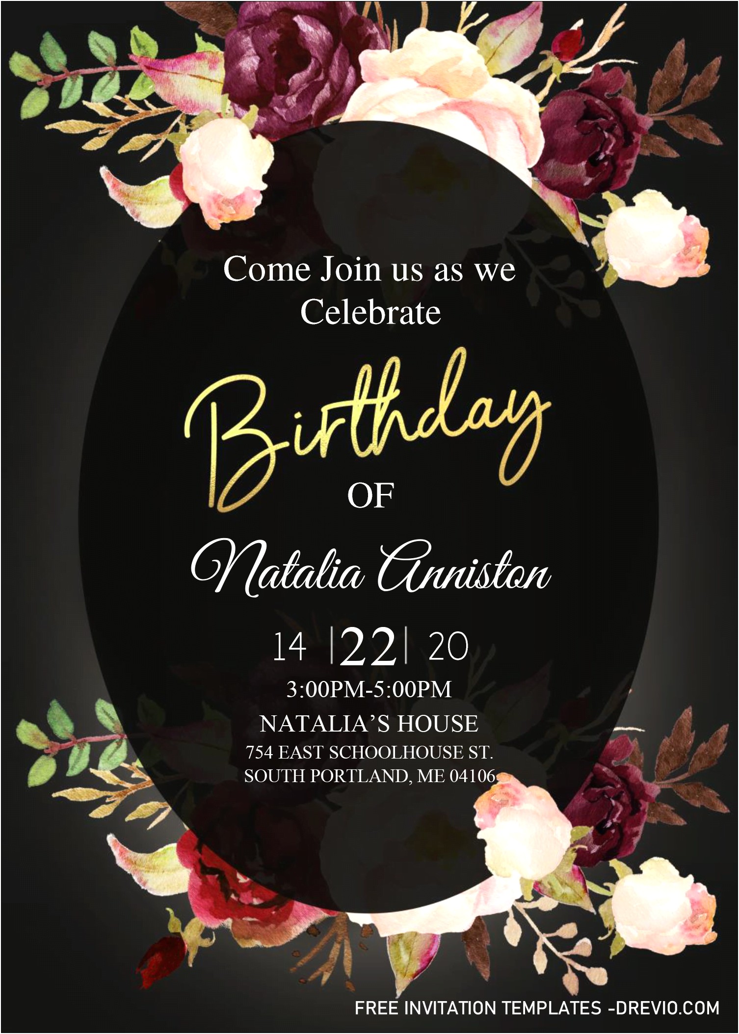 Free 30th Birthday Party Invitation Templates