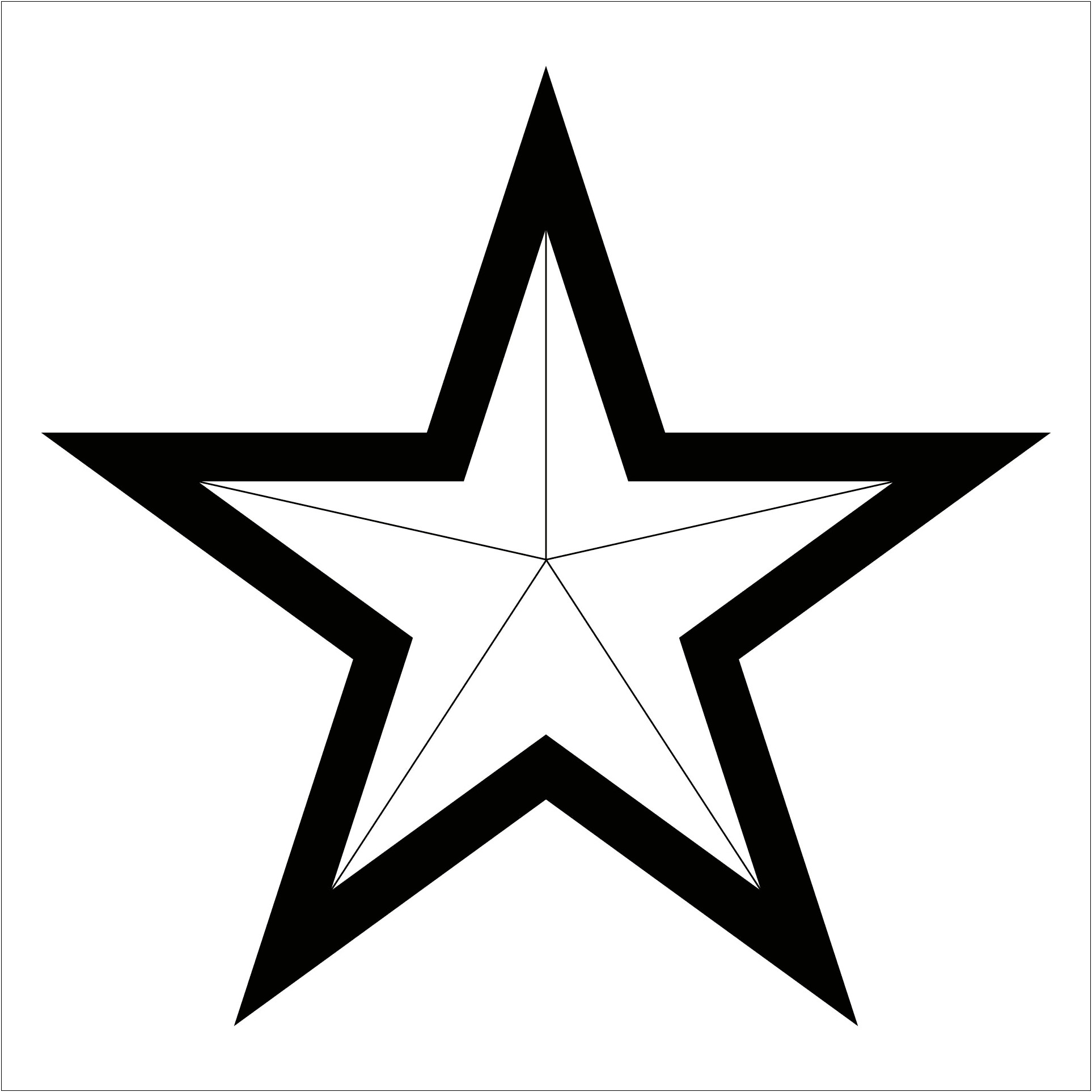 Free 4 Inch Star Template Printable
