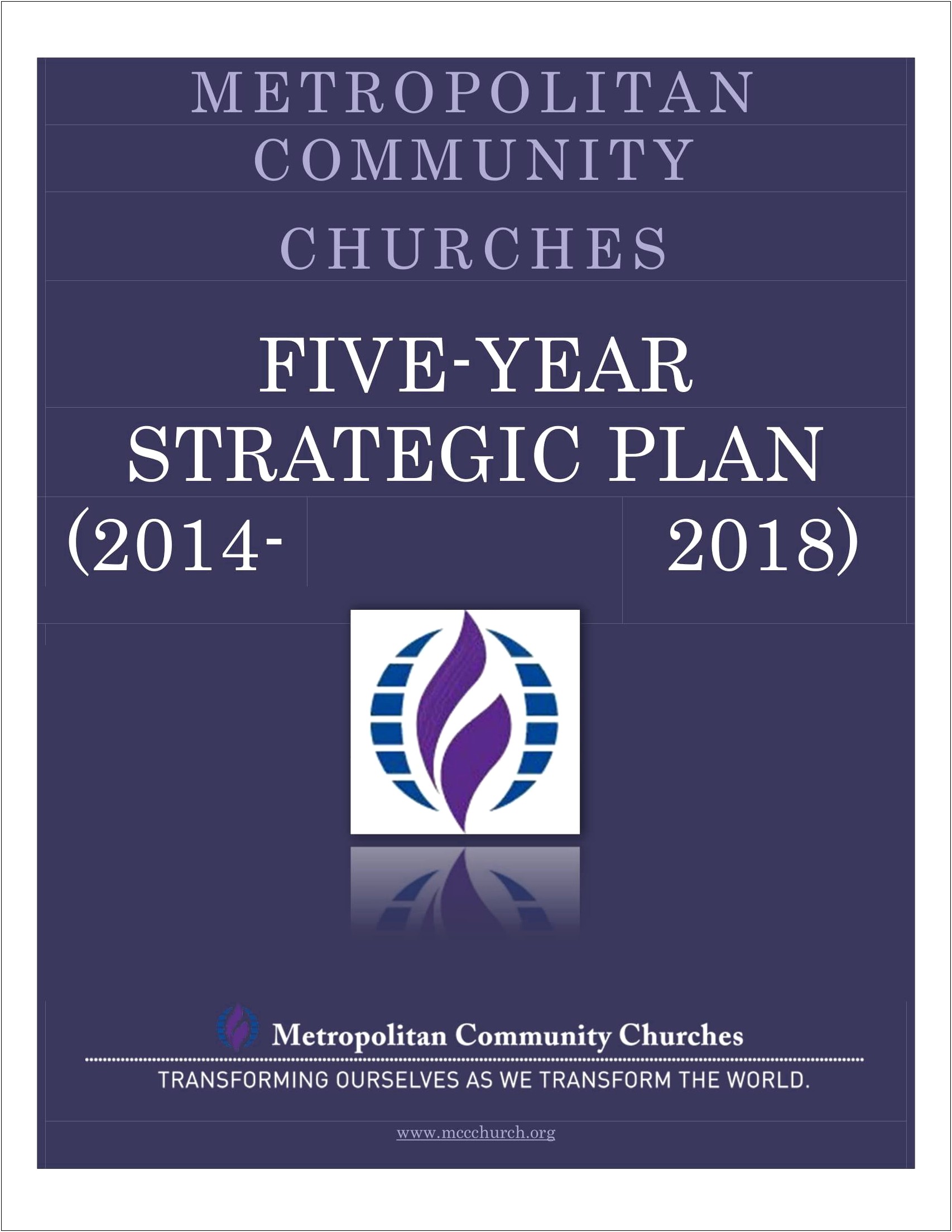 Free 5 Year Strategic Plan Template
