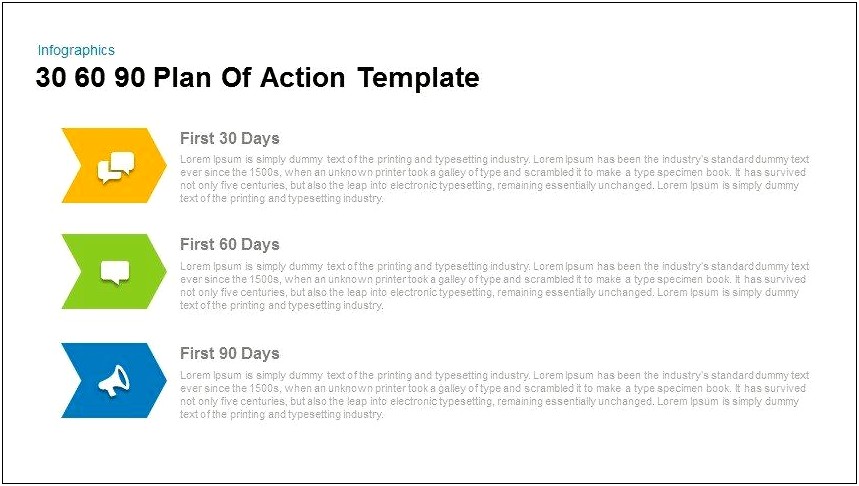 Free 90 Day Business Plan Powerpoint Template