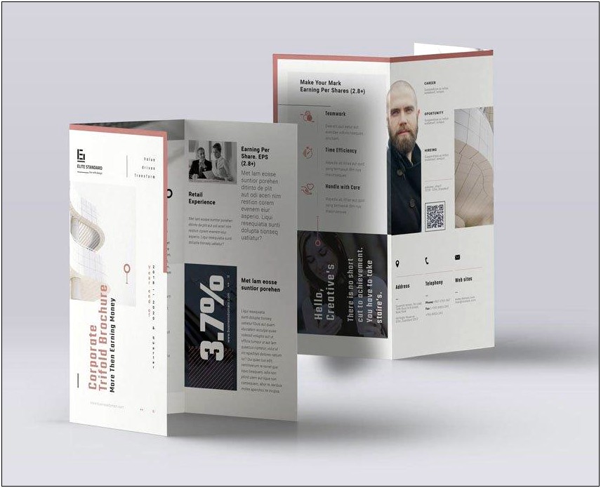 Free A5 Double Sided Leaflet Template