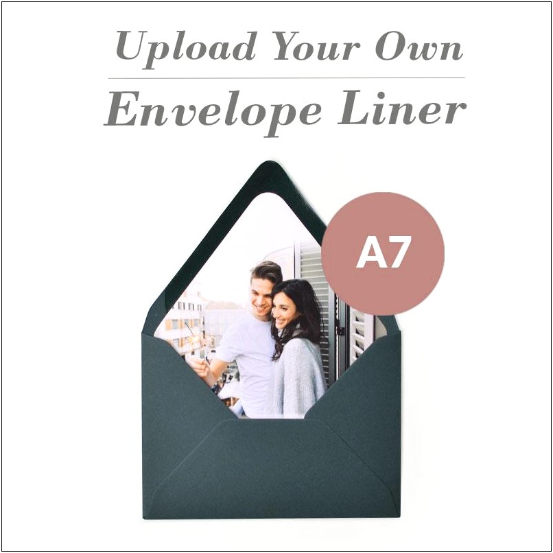 Free A7 Envelope Liner Template Transparent