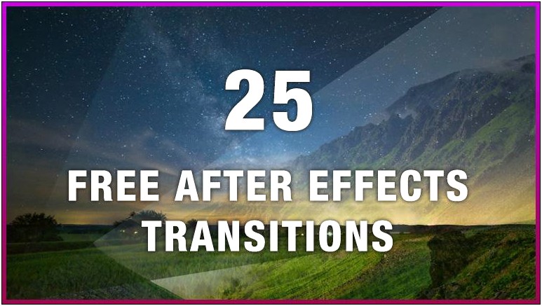 Free Adobe After Effects Templates Free Download